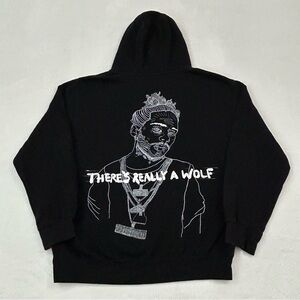 Russ There's Really A Wolf Hip Hop Rap Artist Graphic Hoodie Sweatshirt Men’s M